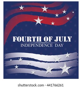 Independence day graphic design, Vector illustration