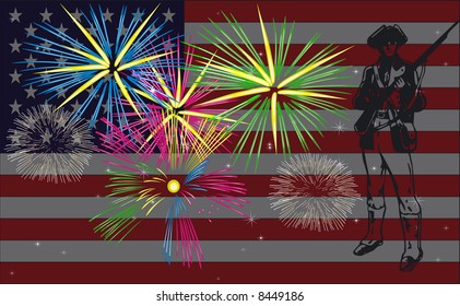 Independence Day - Illustration Vector