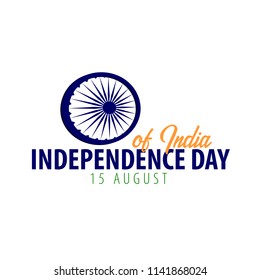 Independence Day of India. 15th August. Vector illustration