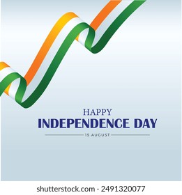 Independence Day of India 15th august celebration post for social media

