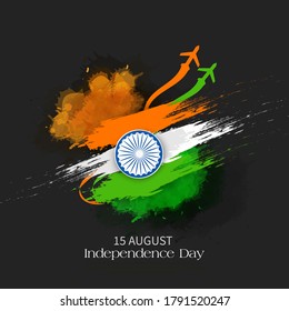 Independence day in India celebration, 15th of August vector design.