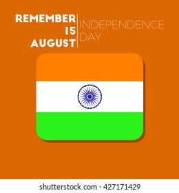 Independence day of India design illustration