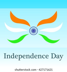 Independence day of India design illustration