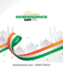 Independence Day India, India independence, freedom, Vector illustration