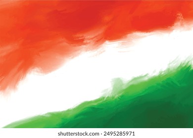 Día de la Independencia de la India tricolor fondo de la bandera india