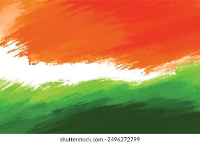 Independence day of India tricolor indian flag background