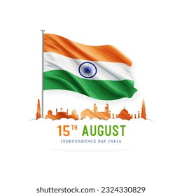 Independence Day India, Vector illustration