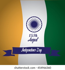 Independence day of India, Vector illustration