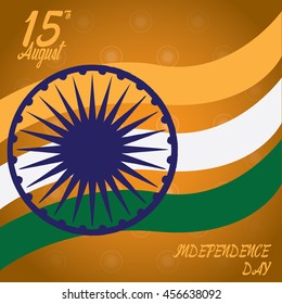 Independence day of India, Vector illustration