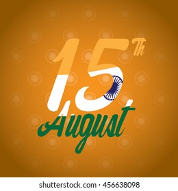 Independence day of India, Vector illustration