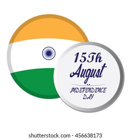 Independence day of India, Vector illustration