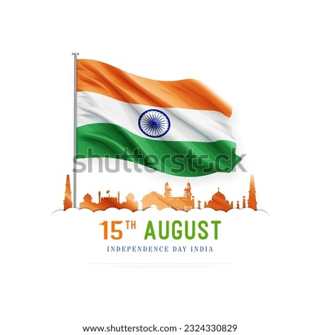 Independence Day India, Vector illustration