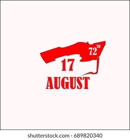 Independence day of Indonesia 