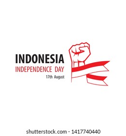 Independence Day Of Indonesia Design Vector