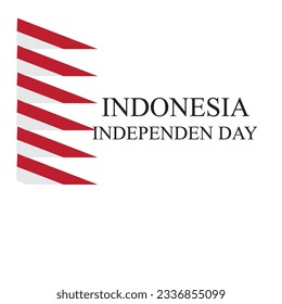 Independence Day of Indonesia vector design template