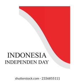 Independence Day of Indonesia vector design template