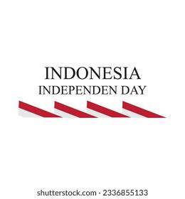 Independence Day of Indonesia vector design template