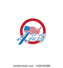 Independence Day logo template