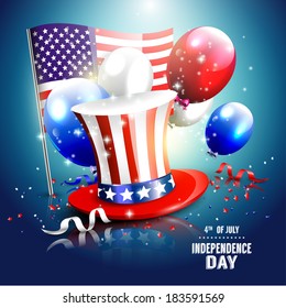 Independence day - luxury vector background  