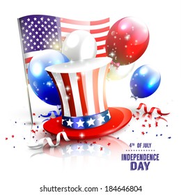 Independence day - luxury vector background 