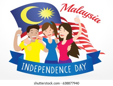 Independence Day for Malaysia is on 31 August 1987. Chinese, Indian and Malay are the main races of country, reunite and celebrate with no skin color differentiation. Peace.