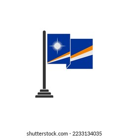 independence day of marshall island icon set vector sign symbol