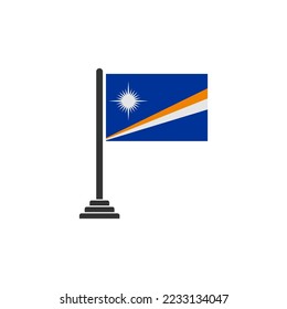 independence day of marshall island icon set vector sign symbol