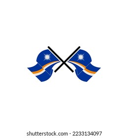 independence day of marshall island icon set vector sign symbol