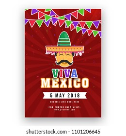 Independence Day of Mexico Background. 