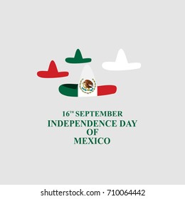 Independence Day of Mexico vector illustration