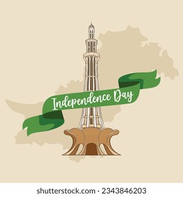 Independence Day on 14th August Post Template