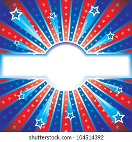 Independence day, patriotic background.