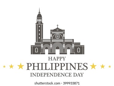 Independence Day. Philippines. EPS 10. Vector illustration