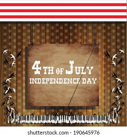 Independence day poster.