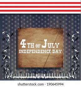 Independence day poster.