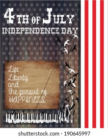 Independence day poster.