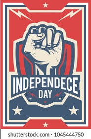 Independence Day Poster, Fist Hand