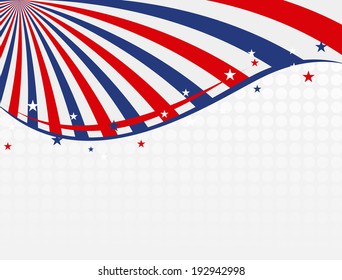 Independence Day Poster Vector Illustration