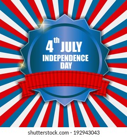 Independence Day Poster Vector Illustration
