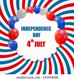 Independence Day Poster Vector Illustration