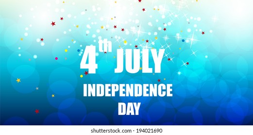 Independence Day Poster Vector Illustration