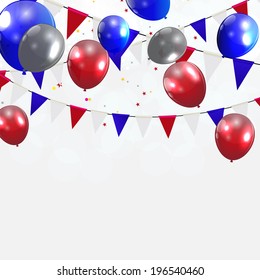 Independence Day Poster Vector Illustration