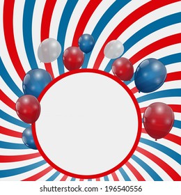 Independence Day Poster Vector Illustration