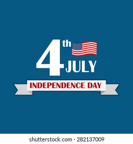 Independence Day Poster Vector Illustration Eps10