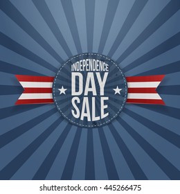 Independence Day Sale circle Badge