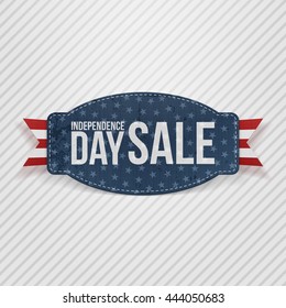 Independence Day Sale greeting Tag