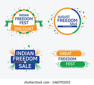 Independence Day Sale India Vector Discount Unit