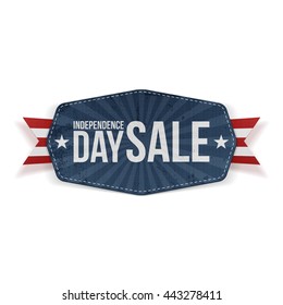 Independence Day Sale paper Banner