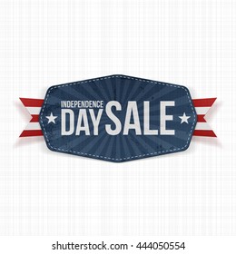 Independence Day Sale paper Label