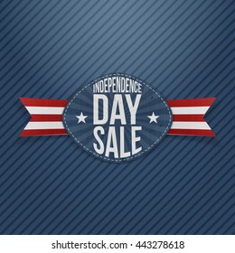 Independence Day Sale scratched Tag